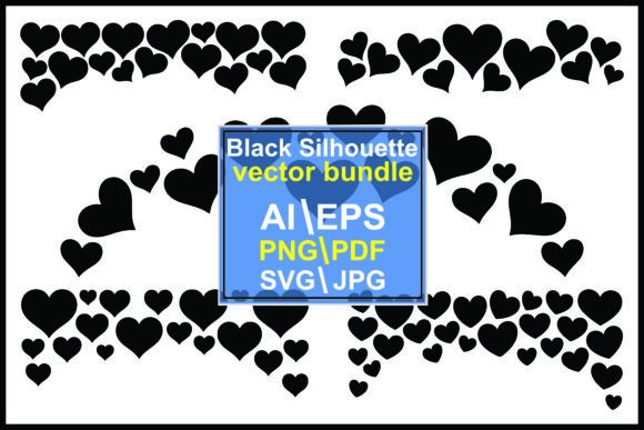 Black Hearts Arranged in Decorative Bord: A Designer's Guide
