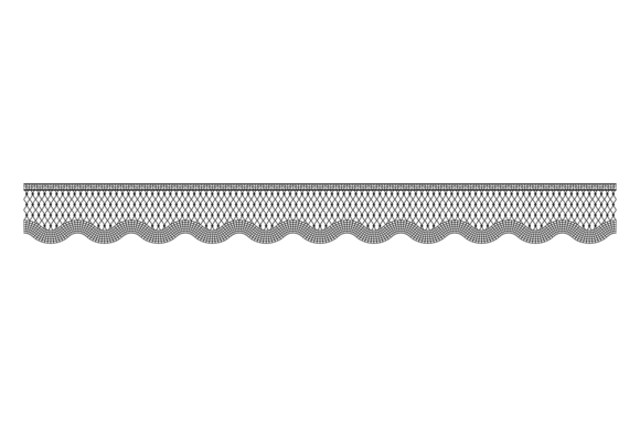 Decorative Lace Border. Horizontal Handm: A Designer's Touch