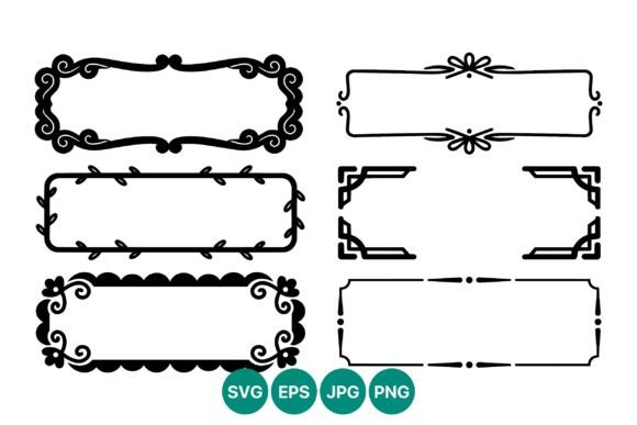 Elegant Borders: The Decorative Frames Vector Set
