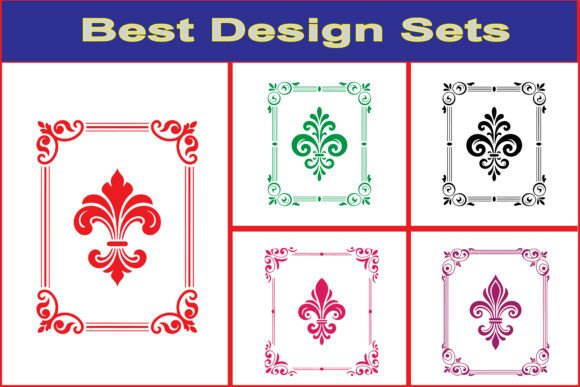 Elegant Decorative Frame SVG Pack: Timeless Vectors for Every Project