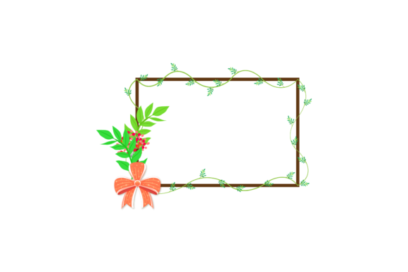 Frame Flower Decorative Template: A Designer's Essential Asset